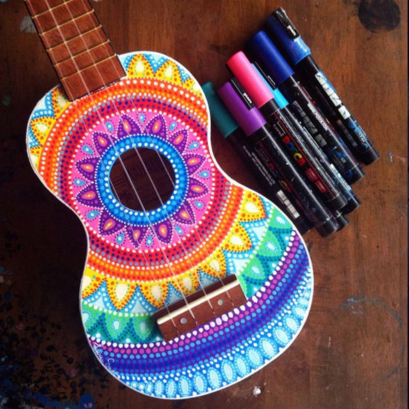 posca ukulele