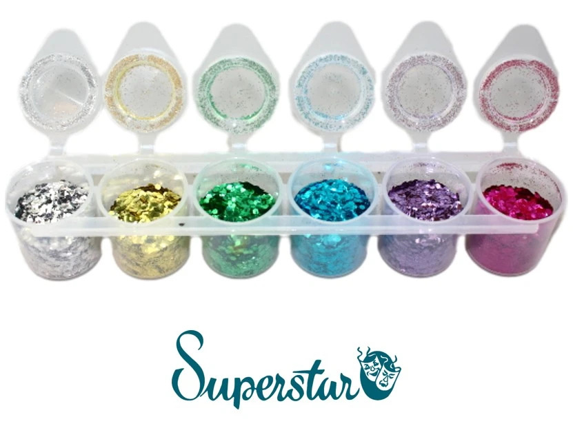 Superstar-Bio-Glitter-paillettes biodegradables chunky