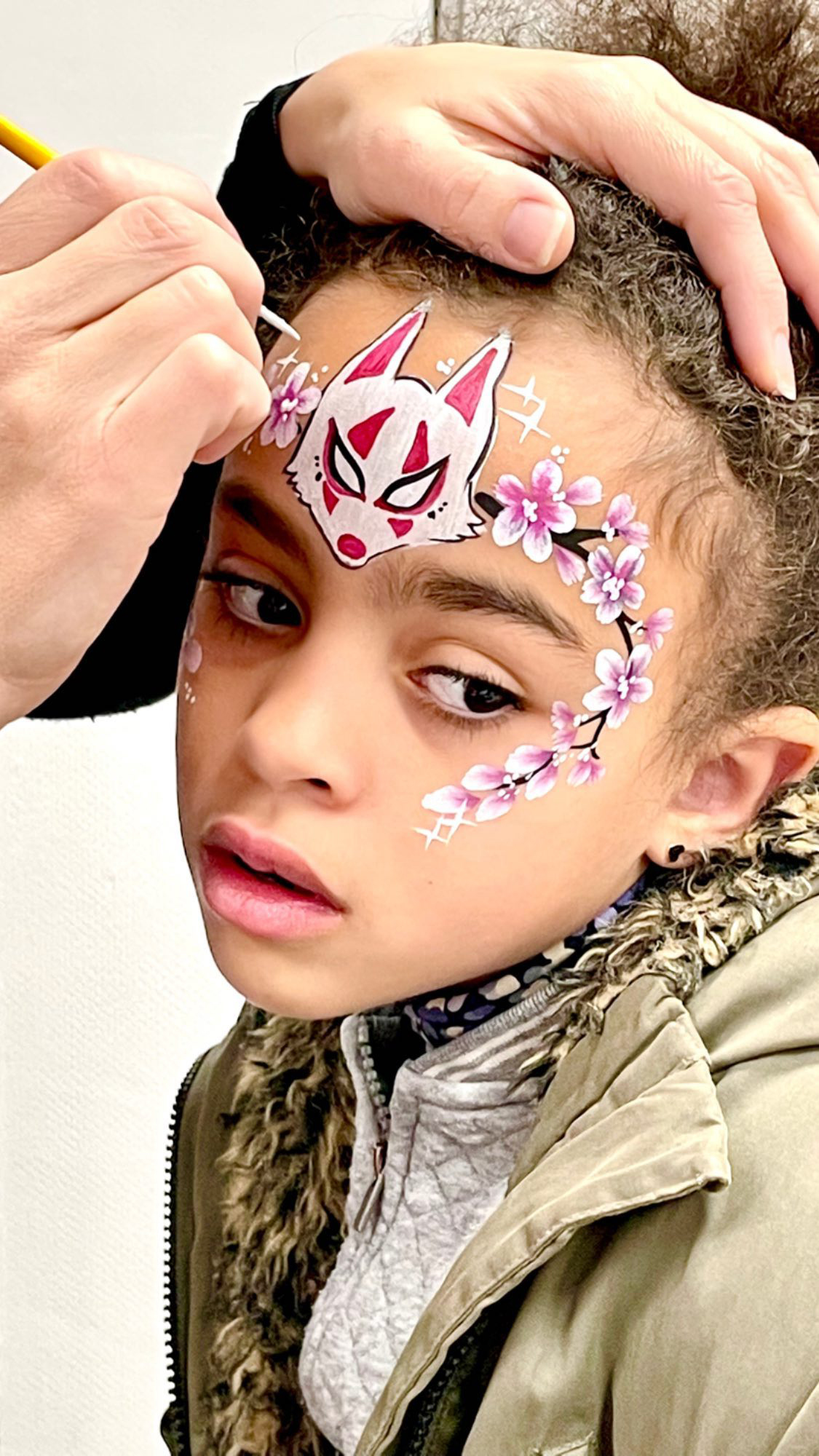maquillage enfant theme manga japon